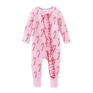 Pink Candy Cane ButterKnit Sleeper