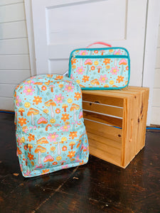 Retro Backpack & Lunch Box