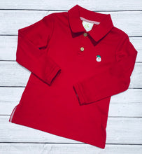 Load image into Gallery viewer, Santa Polo Shirt