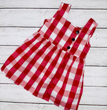 Load image into Gallery viewer, Red Gingham Dress