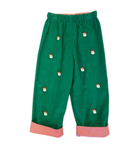 Load image into Gallery viewer, Green Santa Corduroy Pant