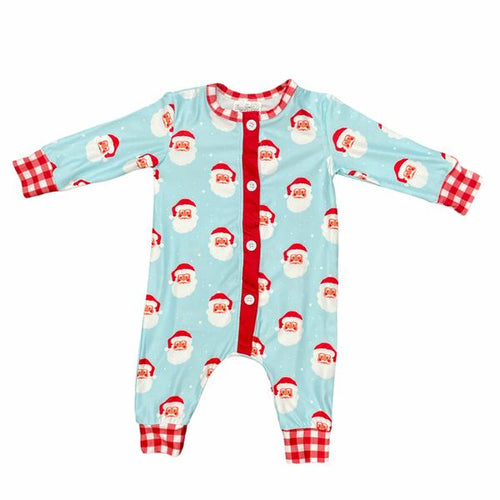 Jolly St. Nick Buttflap Romper