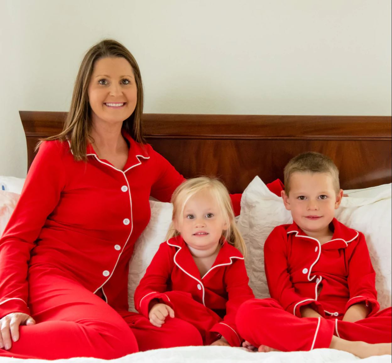 Solid best sale red pajamas